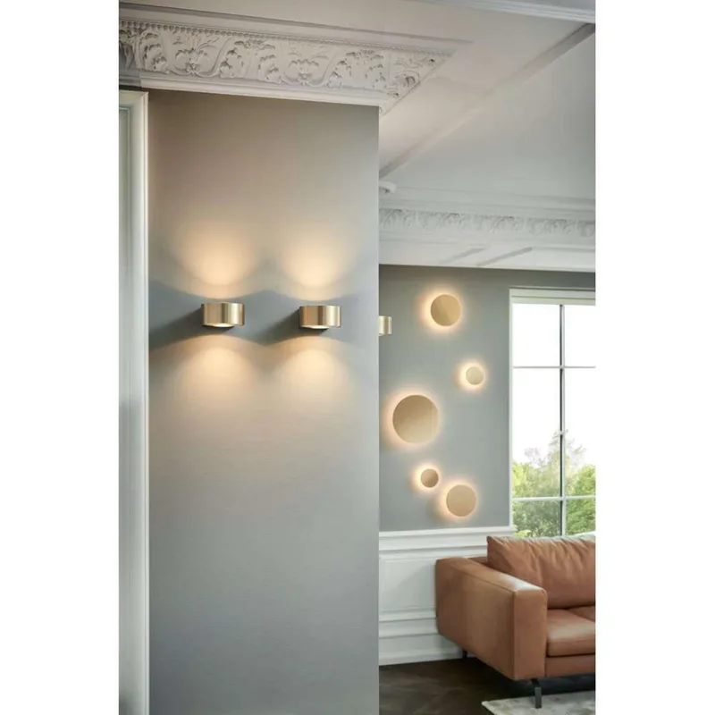 Soho W3 Wandlamp Ø30 IP54 2700/3000K Brass fra LIGHT-POINT – produktbillede