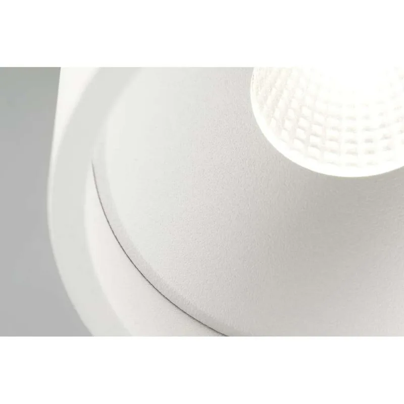 Solo 1 Round Plafondlamp 6W 3000K Wit fra LIGHT-POINT – produktbillede