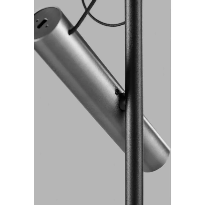Spirit F1 Vloerlamp Dim. Titanium/Zwart by LIGHT-POINT – product photo