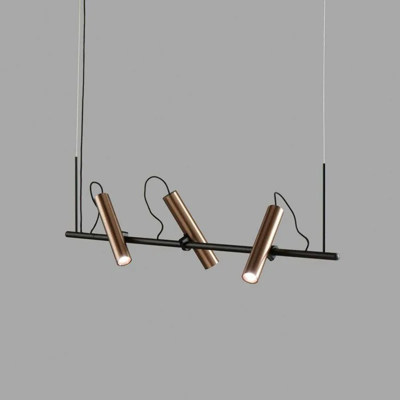 Spirit S1000 hanglamp, messing/zwart by LIGHT-POINT – product photo