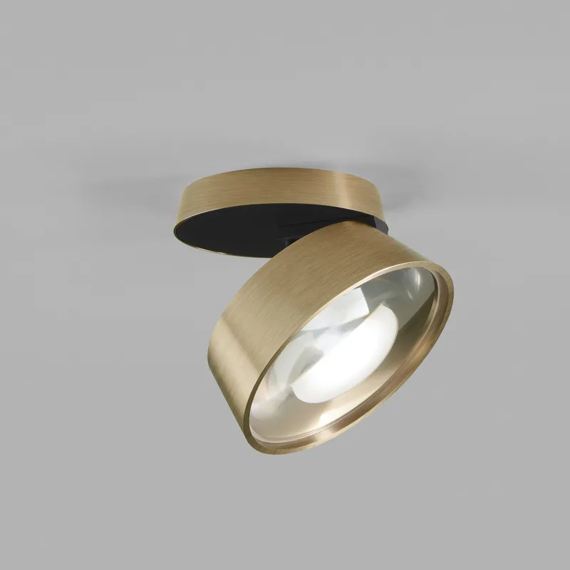 Vantage 1+ LED-spot messing 1-lamp verstelbaar by LIGHT-POINT – product photo