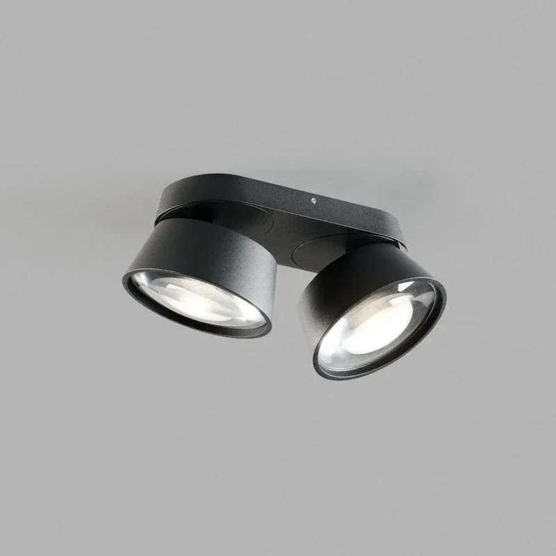Vantage 2 LED-spot zwart, 2-lamps, verstelbaar by LIGHT-POINT – product photo
