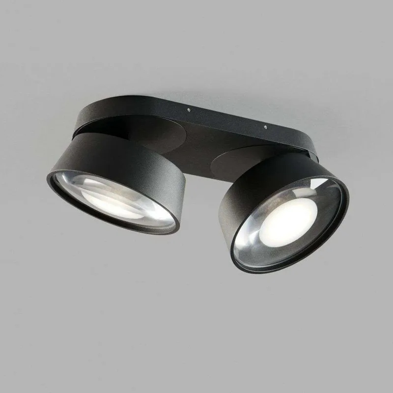 Vantage 2+ Plafondlamp 2700K Black de LIGHT-POINT – photo du produit