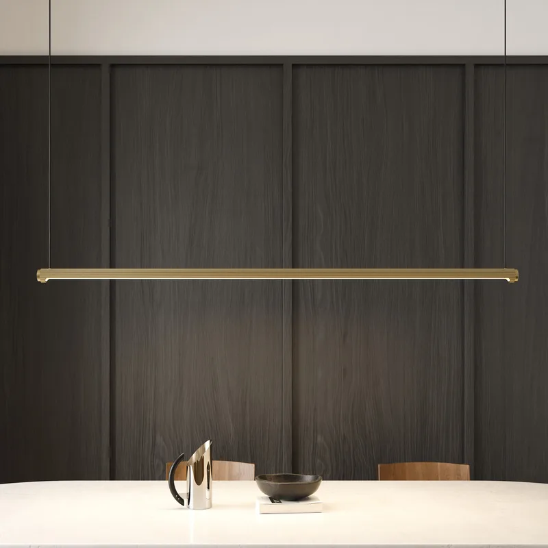 Velvet S1400 Switch LED hanglamp, messing de LIGHT-POINT – photo du produit
