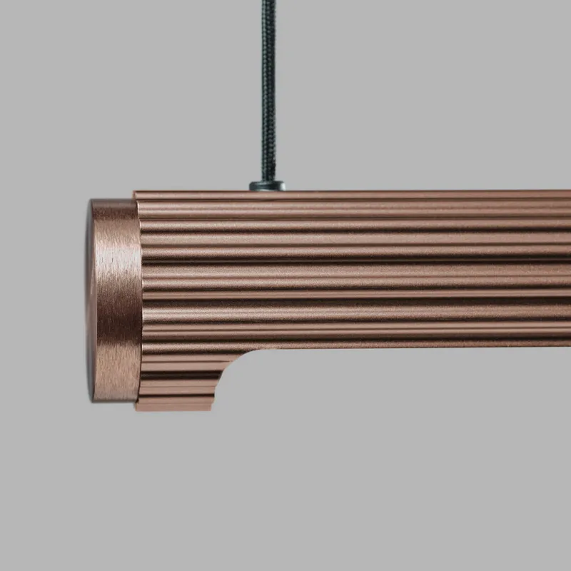 Velvet S1400 Switch LED hanglamp, roségoud de LIGHT-POINT – photo du produit