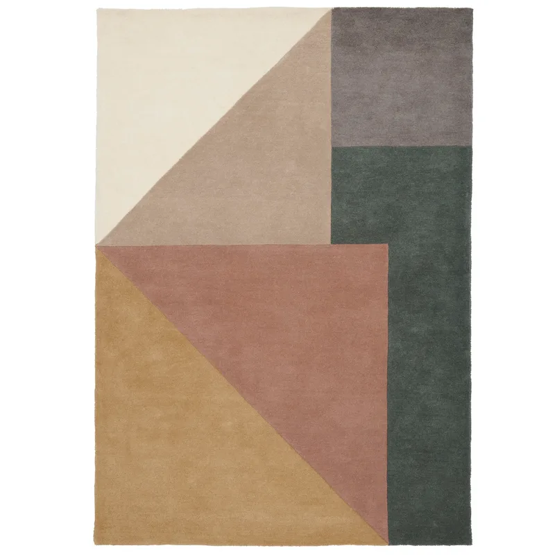 Arguto Baumwollteppich 170 x 240cm Rose fra Linie Design – produktbillede