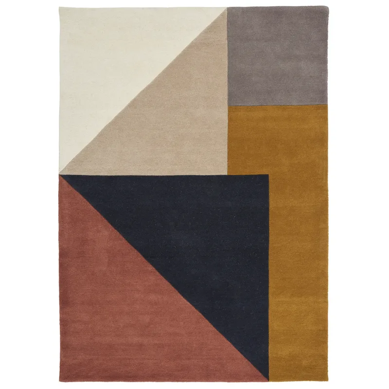 Arguto Baumwollteppich 200 x 300cm Multi by Linie Design – product photo