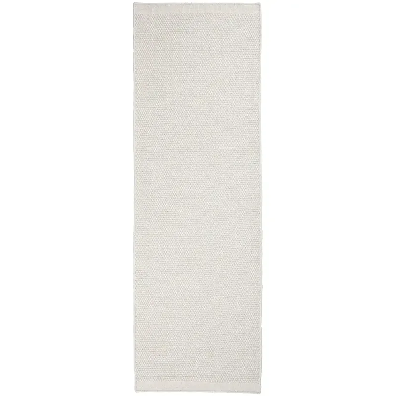 Asko White 80x250 teppich von Linie Design – Produktfoto