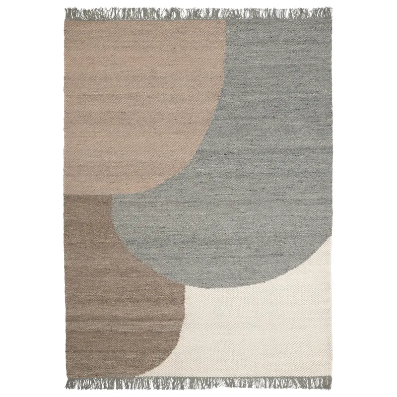 Eik Wollteppich 140 x 200cm Grey från Linie Design – produktbild