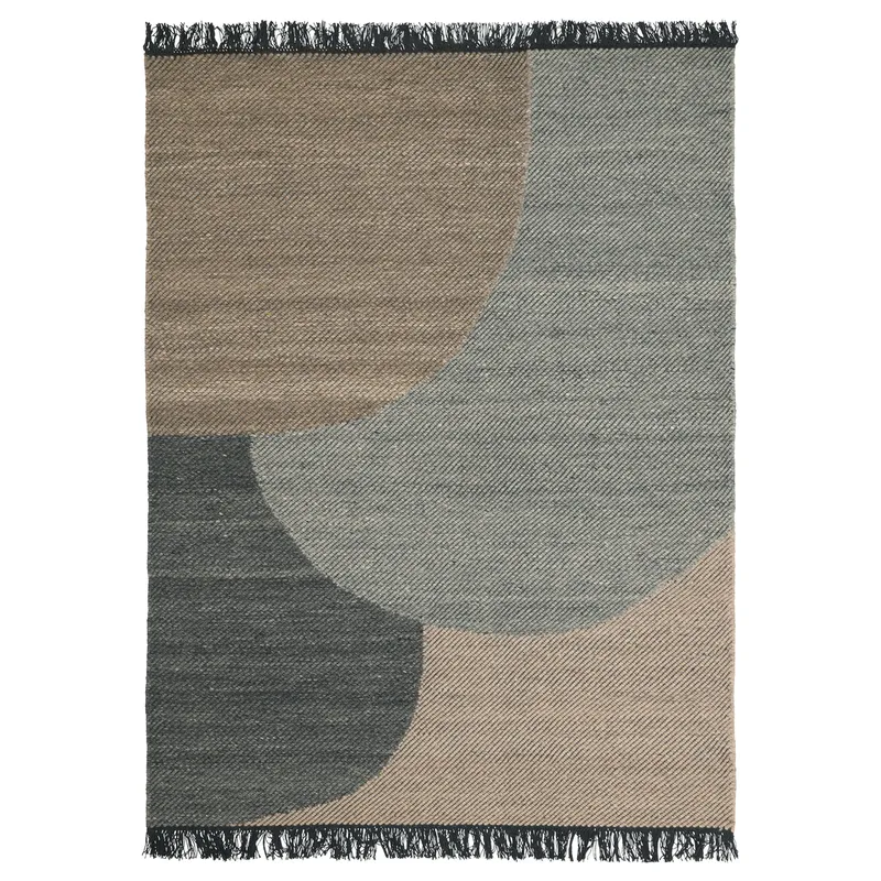 Eik Wollteppich 200 x 300cm Charcoal från Linie Design – produktbild
