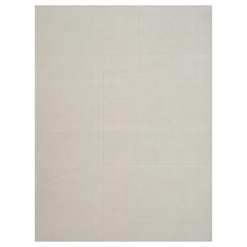 Geometric Maze White 170x240 teppich von Linie Design – Produktfoto