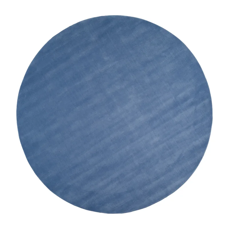 Halo Cloud Wollteppich rund Blue, Ø250 cm by Linie Design – product photo