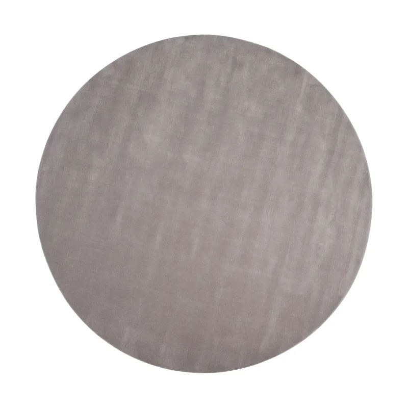 Halo Cloud Wollteppich rund Hellgrau, Ø300 cm by Linie Design – product photo
