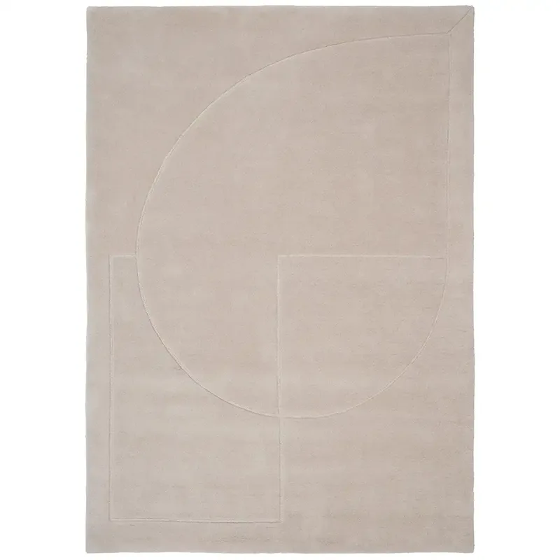 Lineal Poem Beige 200x300 teppich von Linie Design – Produktfoto
