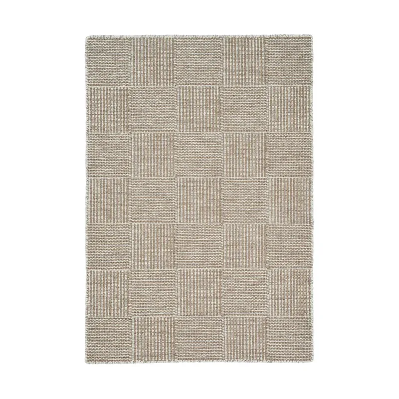 Linie Design Chess Teppich Hellgrau, 250x350 cm van Linie Design – productfoto