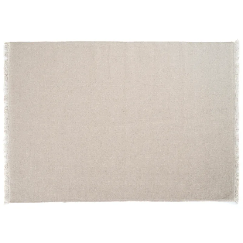 Rainbow Wollteppich 140 x 200cm Sand von Linie Design – Produktfoto