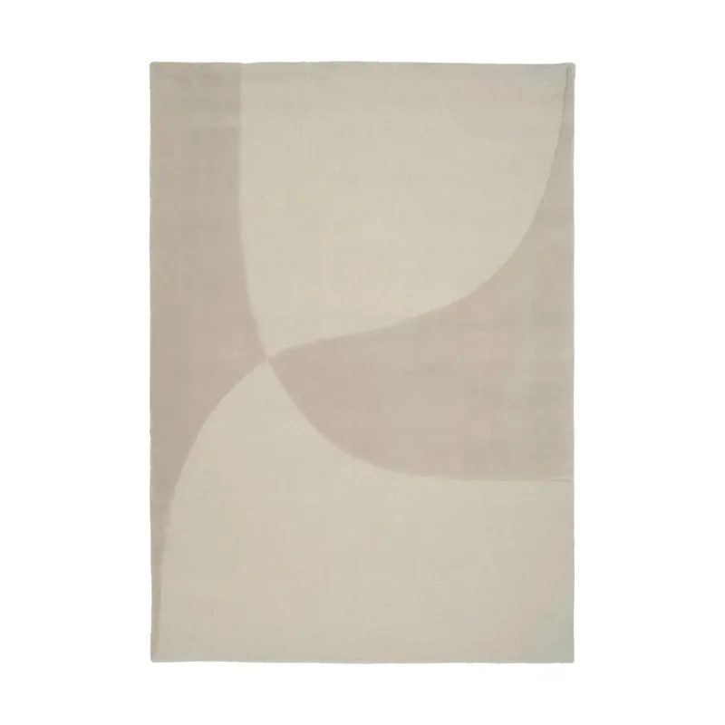 Split Plains Teppich Beige, 140x200 cm von Linie Design – Produktfoto