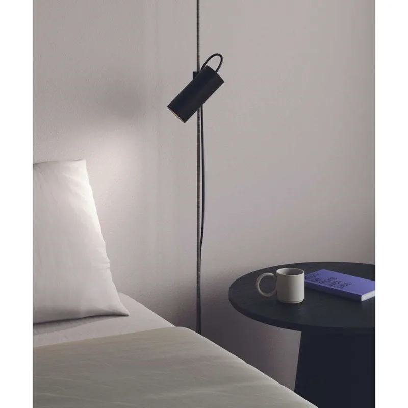 Cima Pendelleuchte/Stehleuchte Matt Black/Silver van Lodes – productfoto