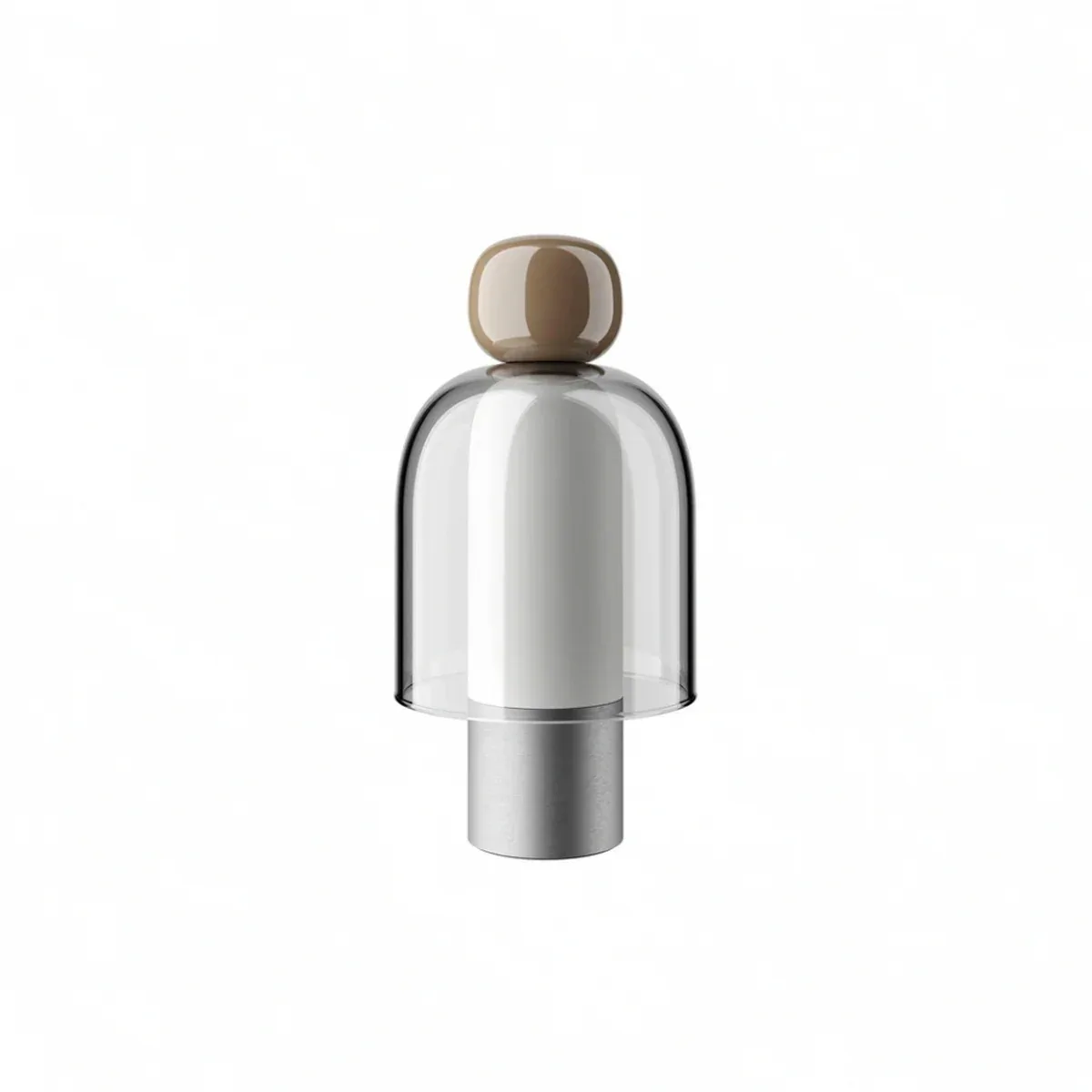 Easy Peasy Chestnut tafellamp Taupe / Grijs / Palladium by Lodes – product photo