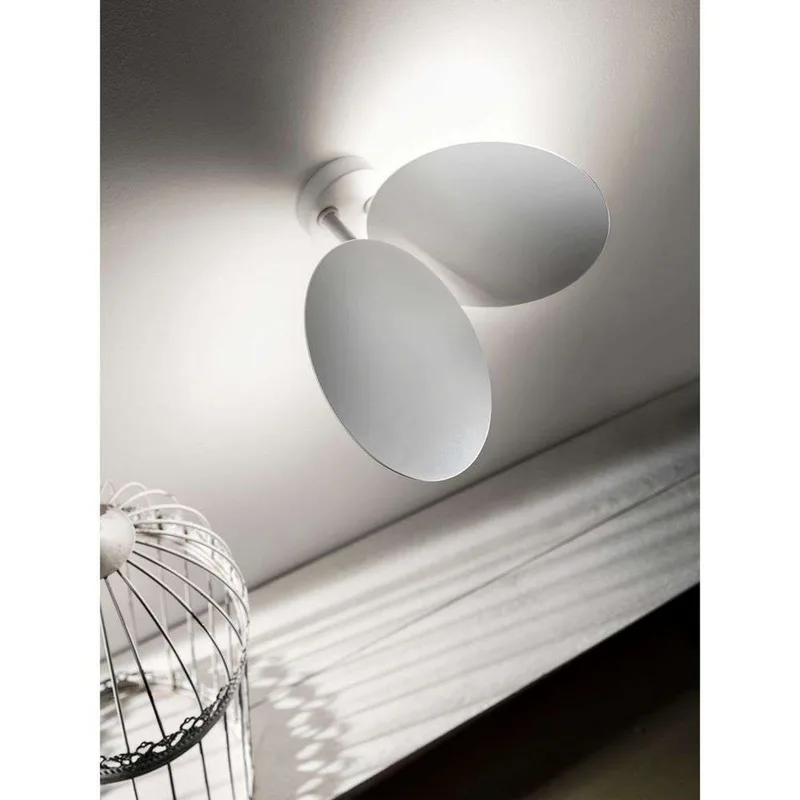 Puzzel LED plafondlamp/wandlamp, wit, 2700K, Ø 11,5 cm - Lodes - Woonkamer - Metaal by Lodes – product photo