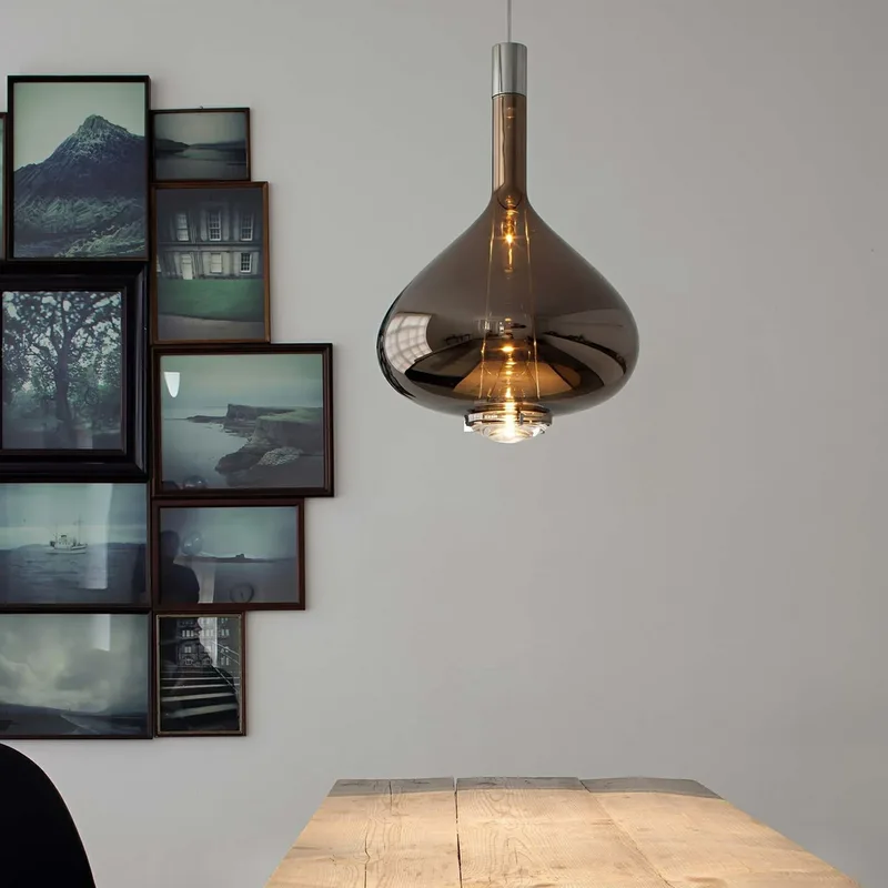 Sky-Fall So Hanglamp Groot Glossy Bronze Glass - Lodes - Eetkamer by Lodes – product photo