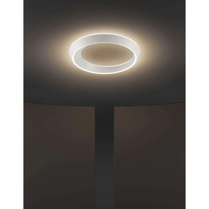 Tidal 60 Plafondlamp 3000K Matt Wit - Lodes - Slaapkamer - Aluminium - Ring by Lodes – product photo