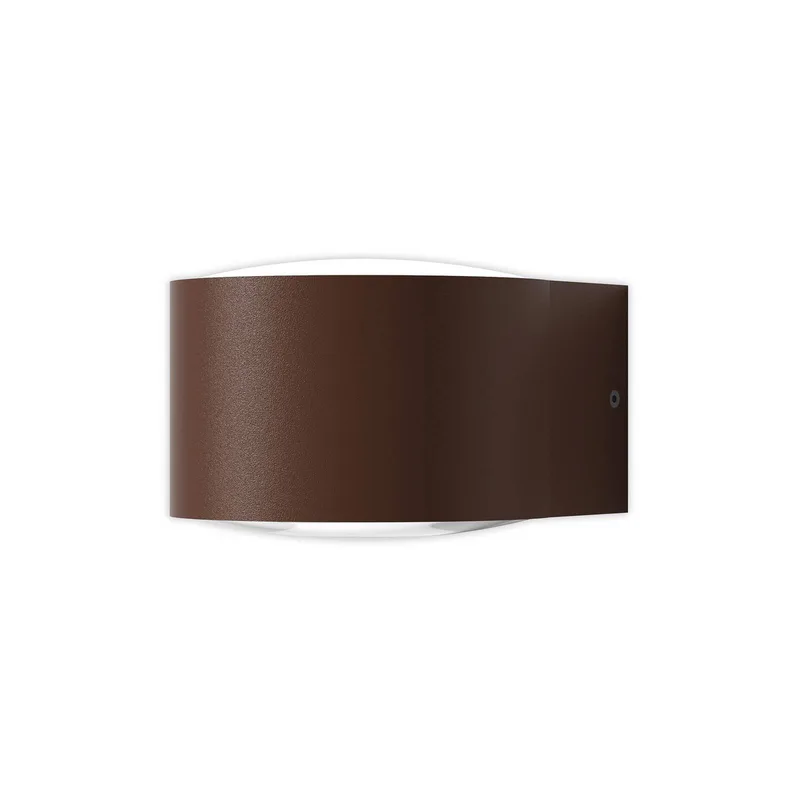 Frey LED wandlamp IP65 1x6W corten van LOOM DESIGN in Corten, Helder – productfoto
