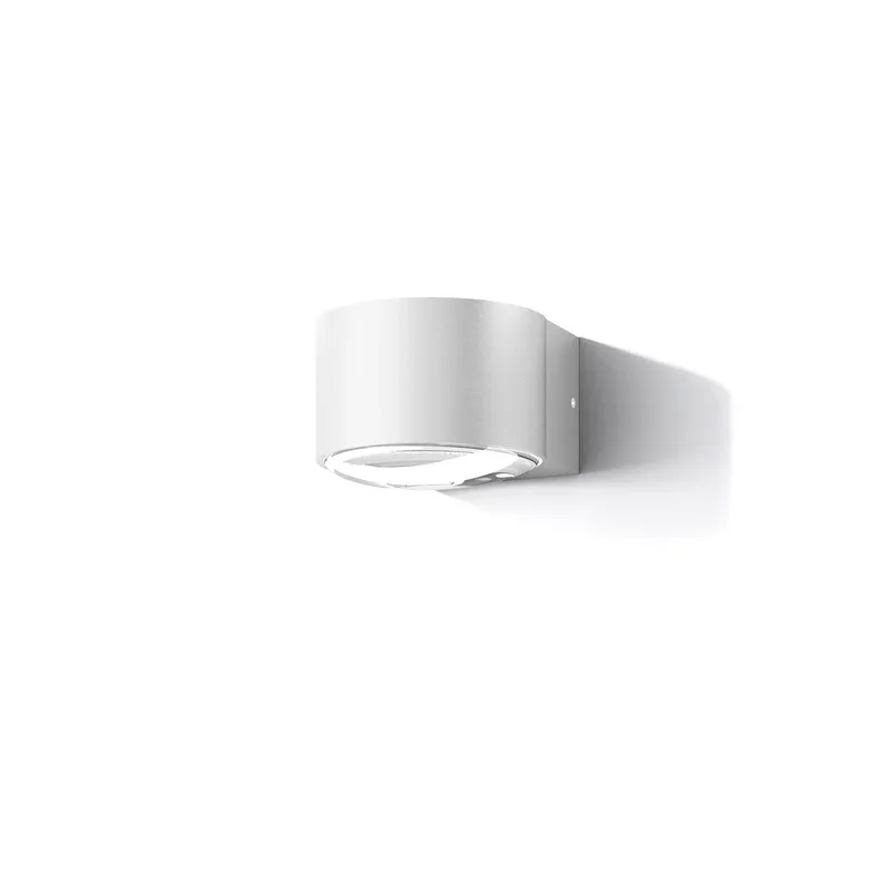 Frey LED wandlamp IP65 1x6W wit van LOOM DESIGN in Wit, Helder – productfoto