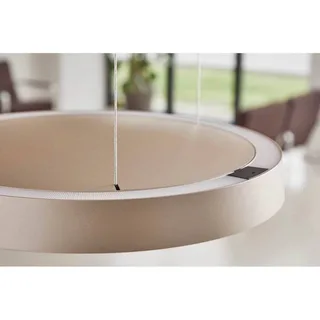 LED hanglamp Avela, grijs, aluminium, Ø 36 cm fra LOOM DESIGN i Ivoorkleurig – produktbillede 4 af 5