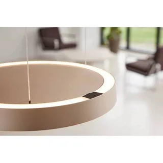 LED hanglamp Avela, grijs, aluminium, Ø 36 cm fra LOOM DESIGN i Ivoorkleurig – produktbillede 3 af 5