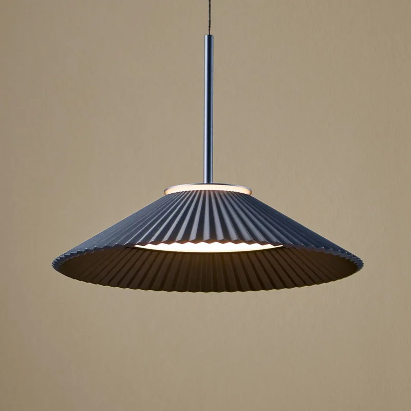 LED hanglamp Ballerina, Ø 35 cm by LOOM DESIGN in Dark blue – product photo
