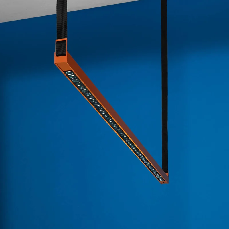 LED hanglamp Belto de LOOM DESIGN en Orange – photo du produit