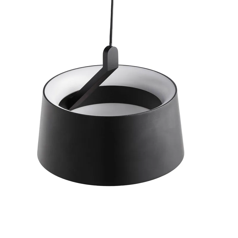 LED hanglamp Cookie, aluminium Ø 15 cm by LOOM DESIGN in Black – product photo 2 of 2