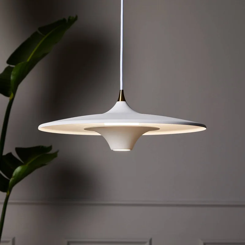 LED hanglamp Moja, Ø 35 cm de LOOM DESIGN en Blanc – photo du produit