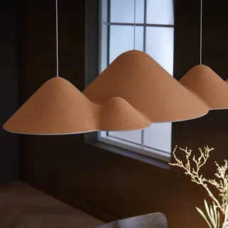 LED-hänglampa Panorama, gul/grå filt 106 cm von LOOM DESIGN in Gelb, Grau – Produktfoto 4 von 4