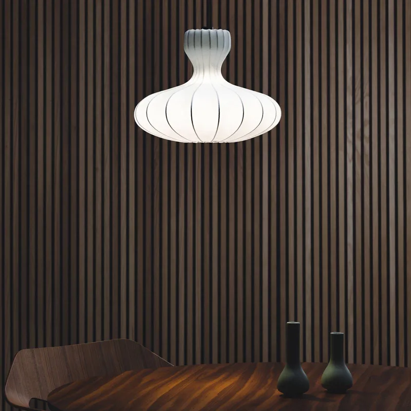 LED hanglamp Portobello Ø 40 cm van LOOM DESIGN in Wit – productfoto 3 van 4
