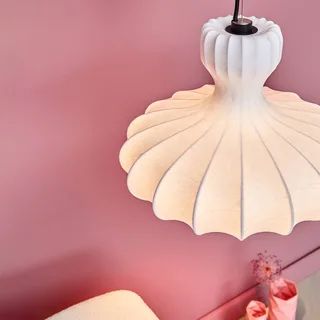 LED hanglamp Portobello Ø 40 cm van LOOM DESIGN in Wit – productfoto 4 van 4