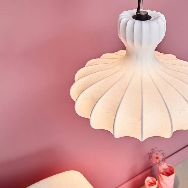 LED hanglamp Portobello Ø 40 cm van LOOM DESIGN in Wit – productfoto 4 van 4
