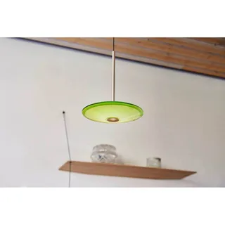 LED hanglamp Solene, glas, Ø 20 cm by LOOM DESIGN in Green – product photo 3 of 5