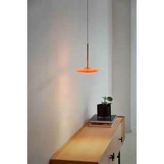 LED hanglamp Solene, glas, Ø 20 cm by LOOM DESIGN in Orange – product photo 4 of 5