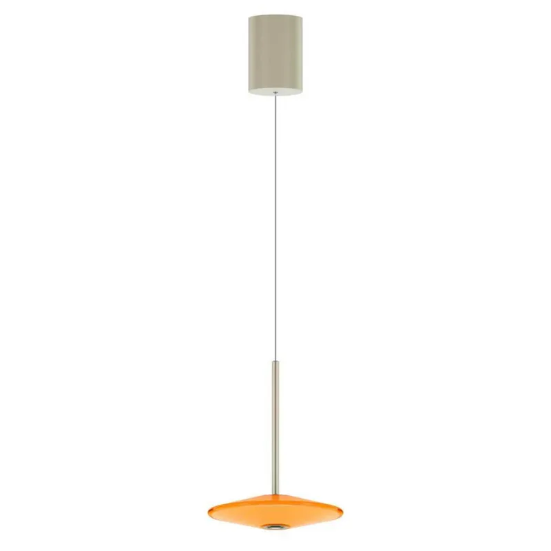LED hanglamp Solene, glas, Ø 20 cm by LOOM DESIGN in Orange – product photo