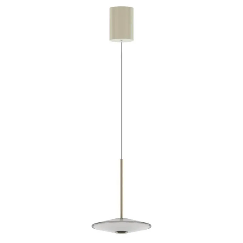 LED hanglamp Solene, glas, Ø 20 cm van LOOM DESIGN in Wit – productfoto