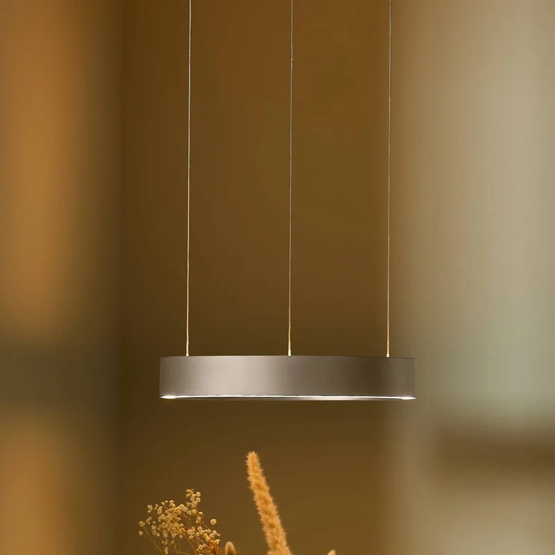 LED hanglamp Velora, Ø 40 cm, dimbaar. by LOOM DESIGN in Cream – product photo