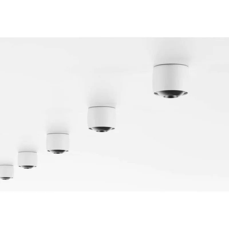 LED plafondlamp Air, aluminium, Ø 10 cm by LOOM DESIGN in White – product photo