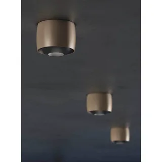 LED plafondlamp Air, grijs, aluminium, Ø 10 cm by LOOM DESIGN in Ivory – product photo 2 of 4