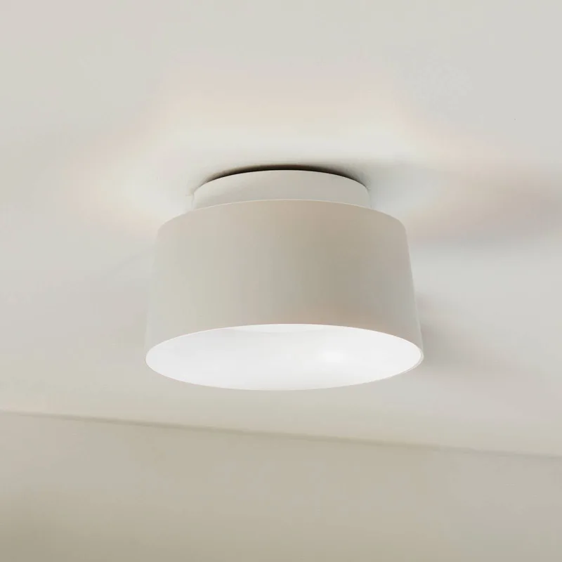 LED plafondlamp Cookie, aluminium Ø 15 cm by LOOM DESIGN in White – product photo