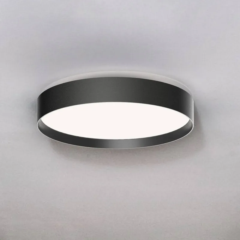 LED plafondlamp Lucia, Ø 35 cm aluminium by LOOM DESIGN in Black – product photo