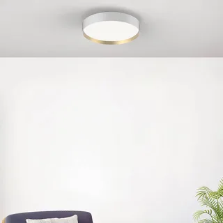 LED plafondlamp Lucia, wit/goudkleurig Ø 45 cm by LOOM DESIGN in White, Gold – product photo 3 of 4