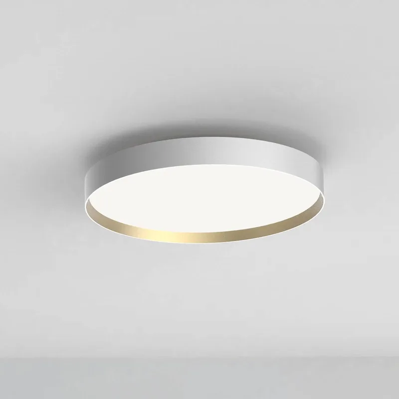 LED plafondlamp Lucia, wit/goudkleurig Ø 60 cm by LOOM DESIGN in White, Gold – product photo