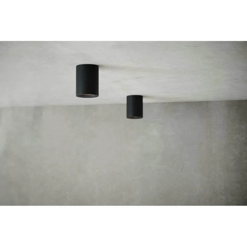 LED plafondlamp Nyx, IP54 by LOOM DESIGN in Black – product photo